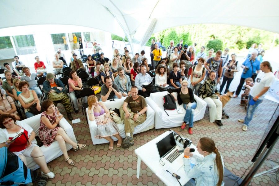 Участники Всероссийского фестиваля «День фотографа-2011»