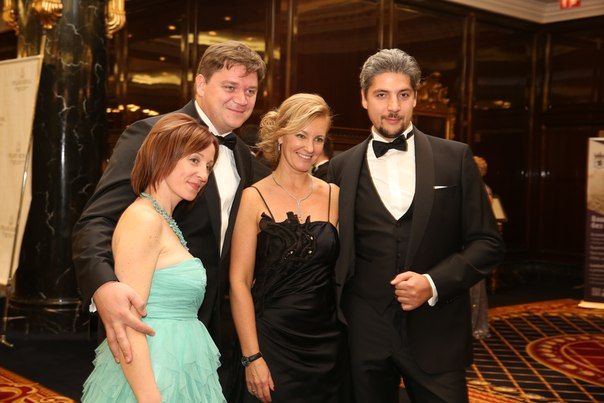 Михаил Шевелев  с депутатами на благотворительной Российской Ассамблее в отеле The Ritz-Carlton