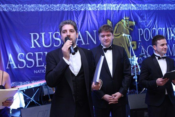 Выступление Михаила Шевелева из ДСТ «Кристина» на благотворительной Российской Ассамблее в отеле The Ritz-Carlton