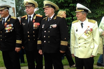 На праздновании 215 летия со дня рождения адмирала Нахимова